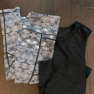 Zyia  Workout Leggings and Top for Women